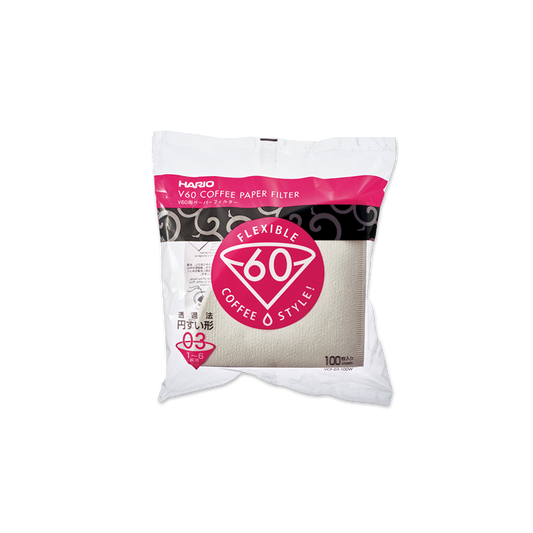 Hario V60 Pour Over Filters - 100 Pack